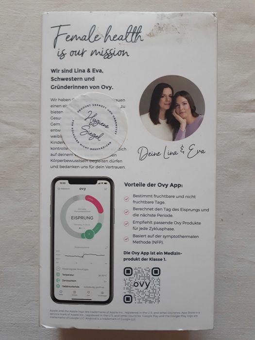 Термометр  базальный  Ovy  Bluetooth