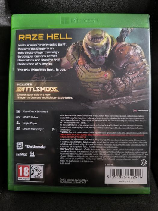 Gra Doom Eternal na Xbox One / Series X