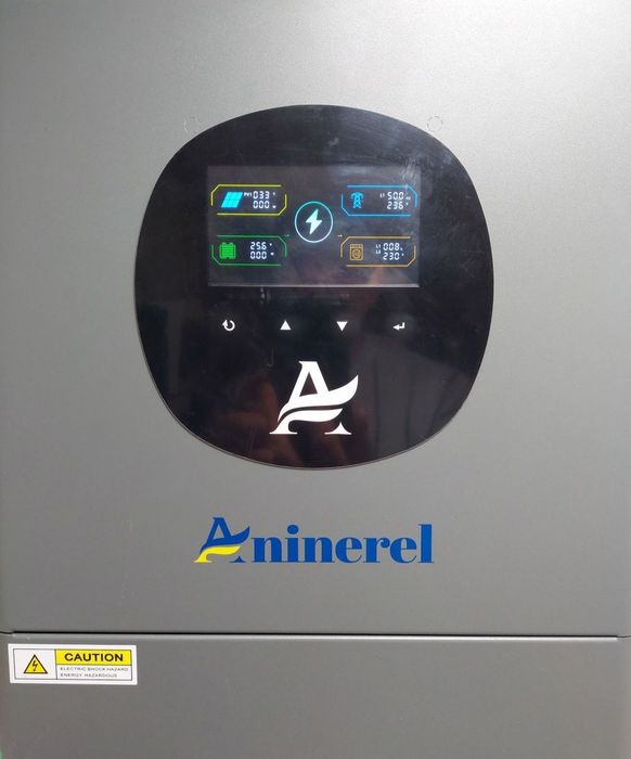 Гібридний інвертор Aninerel ANL-4200T-24L-W-PRO 24В 4200Вт з Wi-Fi