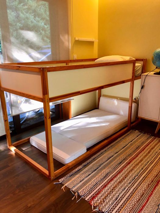 KURA Cama de criança reversível IKEA 90x200 cm