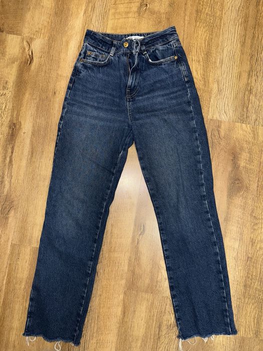 Синие джинсы Zara оригинальные