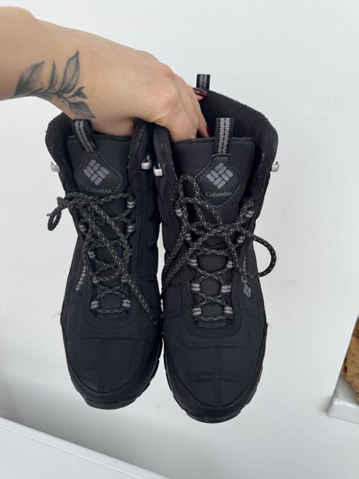 Черевики чоловічі теплі зимові водонепроникні  Columbia Firecamp