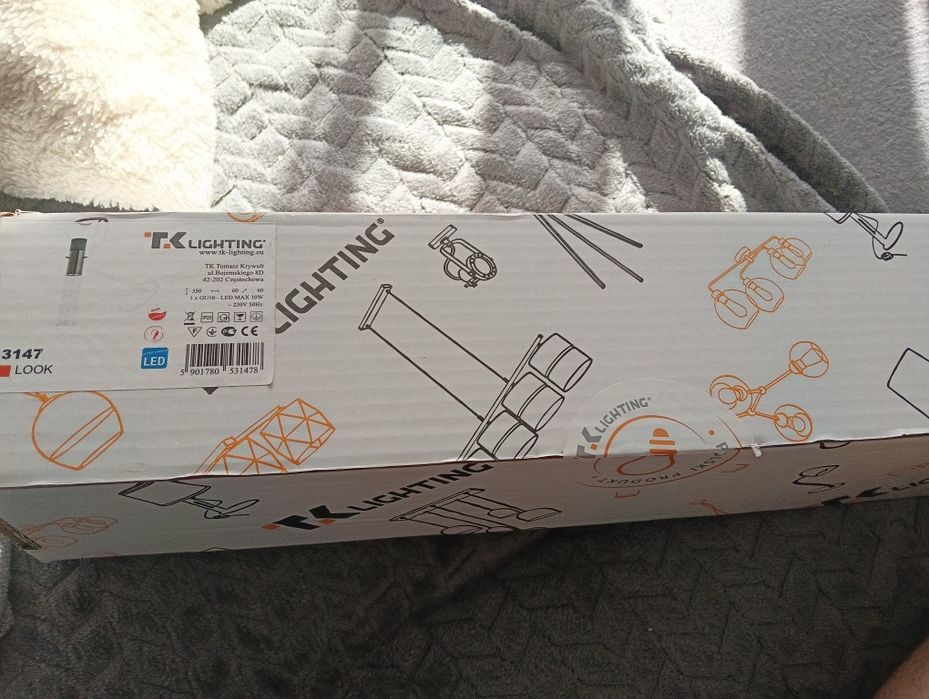 TK LIGHTING 3147 LOOK GRAPHITE lampa sufitowa