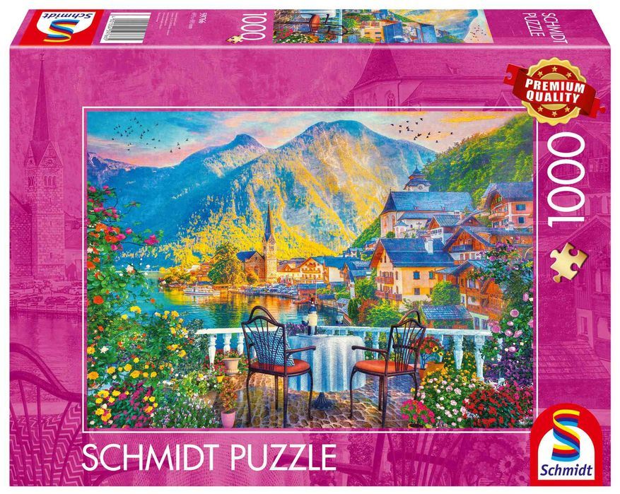 Puzzle 1000 Pq Malownicze Hallstatt Austria 112741 Schmidt Puzzle