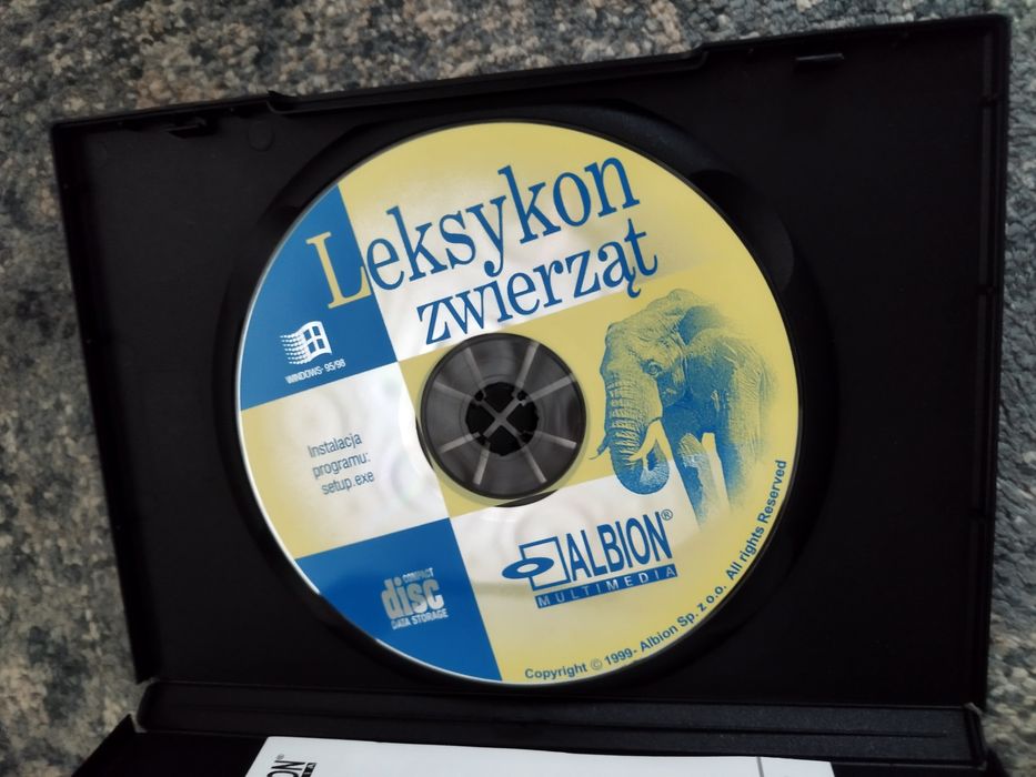 Leksykon zwierząt płyta CD