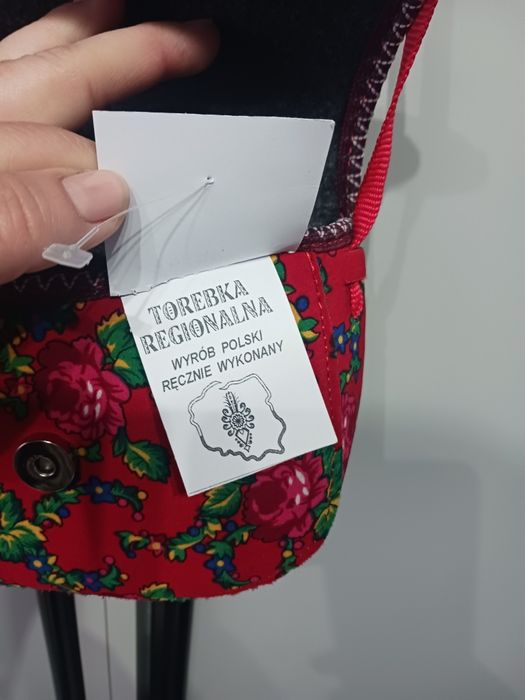 Góralska torebka folk / nowa