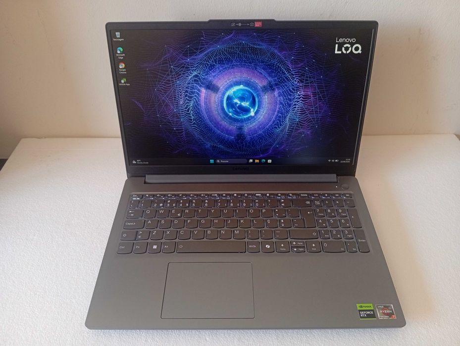 Gaming Lenovo LOQ Ryzen 7 7735HS + RTX3050 + 16GB RAM DDR5 + SSD
