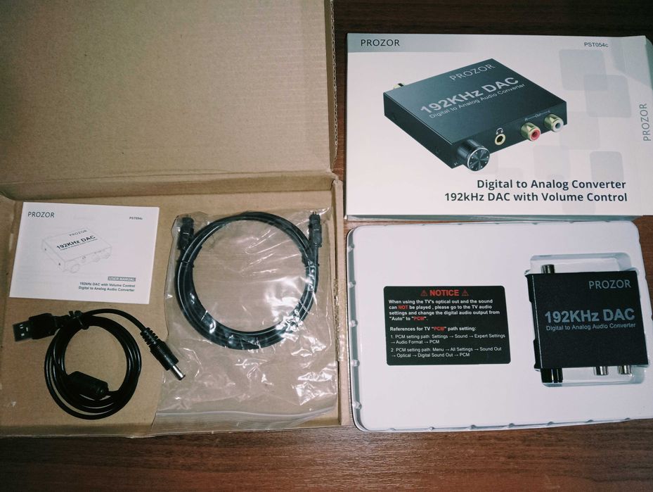 ЦАП 192  Prozor  кГц PST054c