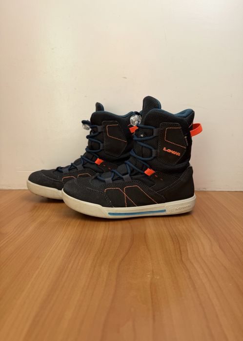 Ботинки Lowa Raik GTX Mid Gore-Tex размер 32 оригинал детские лова tnf