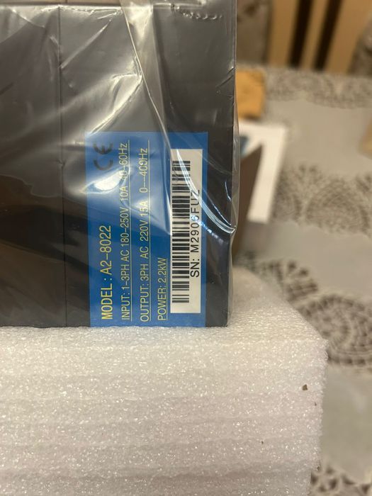 Частотний перетворювач VEVOR 220В – інвертор для електродвигуна, регул