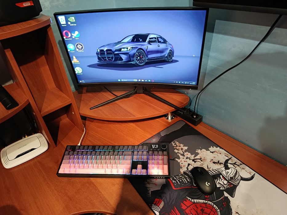 Игровой ПК (Ryzen 5 5500 / RTX 3050 8GB / 16GB RAM) + Монитор MSI 180Hz + Девайсы