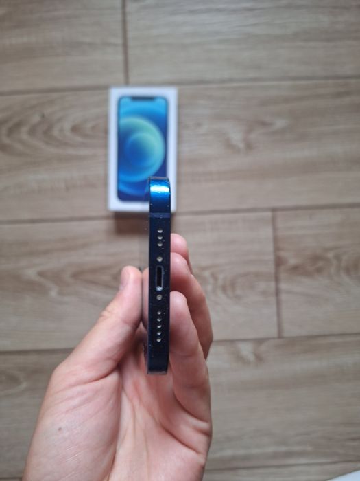 Apple iPhone 12 128GB Niebieski | Face ID | Pudełko + kabel