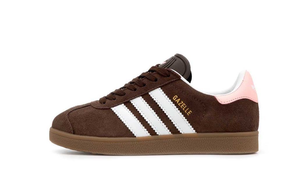Женские кожаные кроссовки Adidas Gazelle жіночі кросівки адідас газель