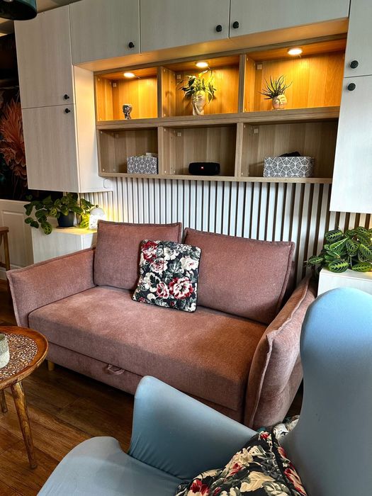 Meble do sypialni, salonu, sofa rozkladana, ledy, ikea Besta