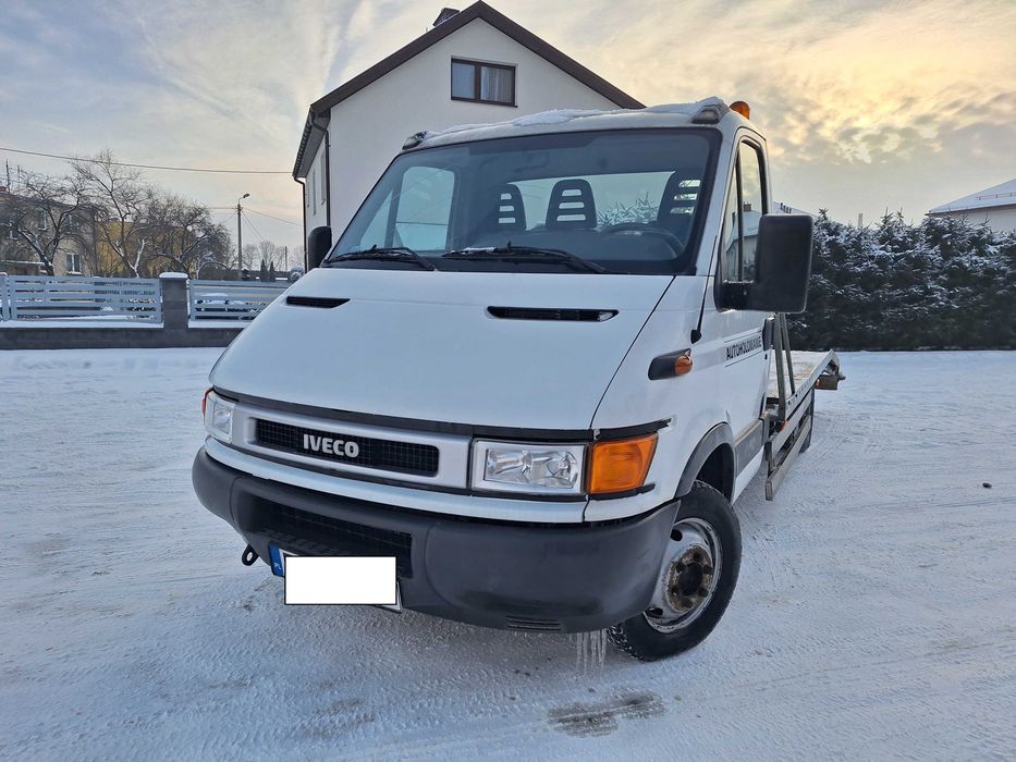 Iveco Turbo Daily 2.8 TDI laweta POMOC DROGOWA na bliźniaku kat. B