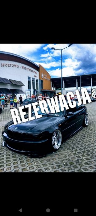 BMW E46 Coupe 2.8 Swap, Airride, Projekt Show Stance  2004 r