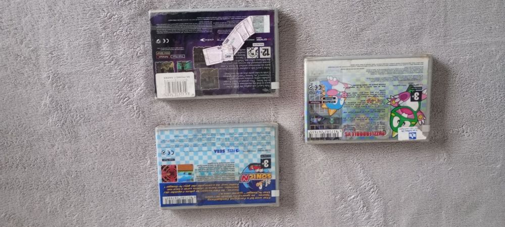 Jogos NGage SELADOS, Sonic, Tomb Raider e Puzzle Bobble