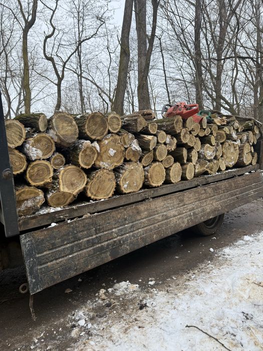 Drewno Opałowe Wałki Łupane (Akacja,Grab,Buk,Jesion,Dąb)