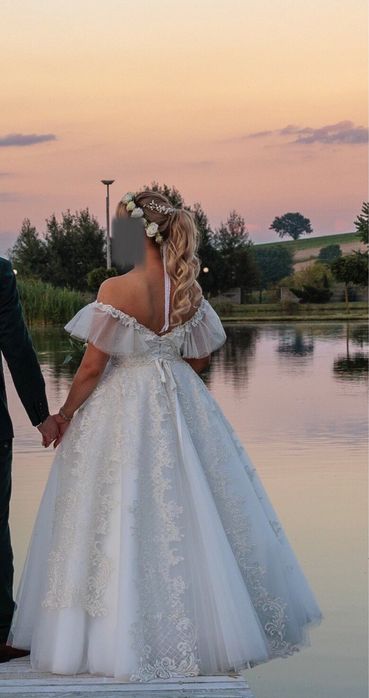 Suknia ślubna księżniczka