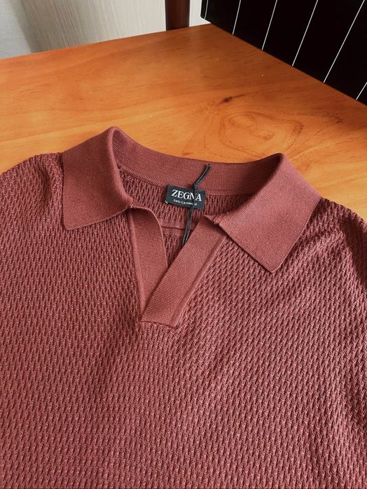 Мужское поло Zegna (XL)