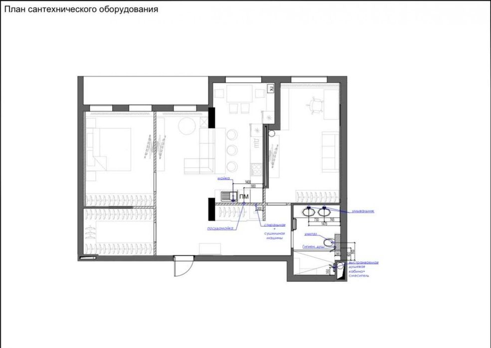 2-rooms apartment apartment by the address st. Dacha Kovalevskogo Amundsena (area 91 m²) - Atlanta.ua - photo 5