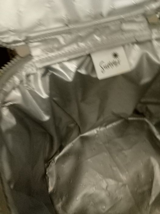 Mallinha térmica em lona e sizal