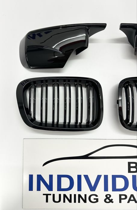 Ноздрі+накладки на зеркала bmw e46 BMW E46 решітки рестайлінг дорестайлінг бмв е46