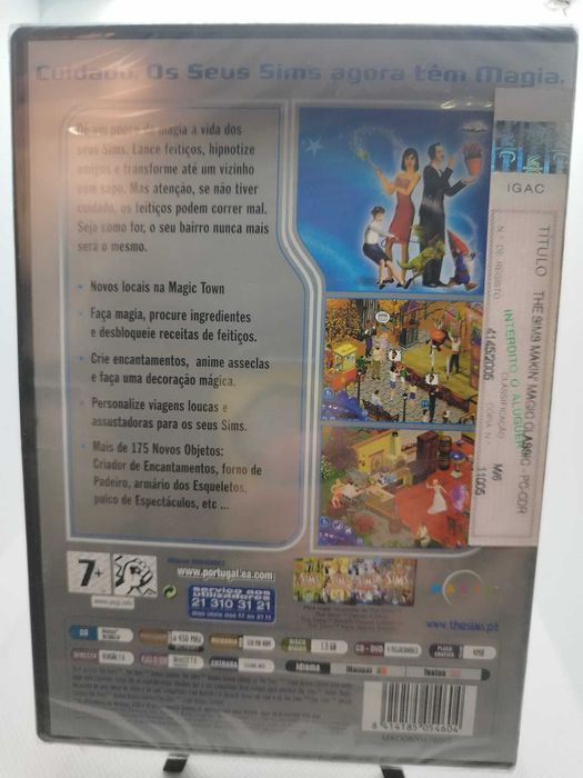The Sims Makin Magic PC CD-ROM Selado Novo Expansão Rara