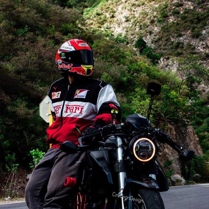 Casaco Ferrari Harley Davidson