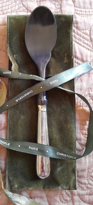 Набор Christofle, ложка и нож для икры !!!