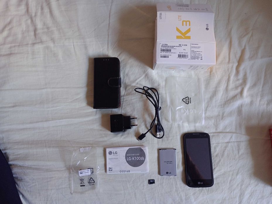 Używany smartfon LG-K100ds Black Blue (LG K3)