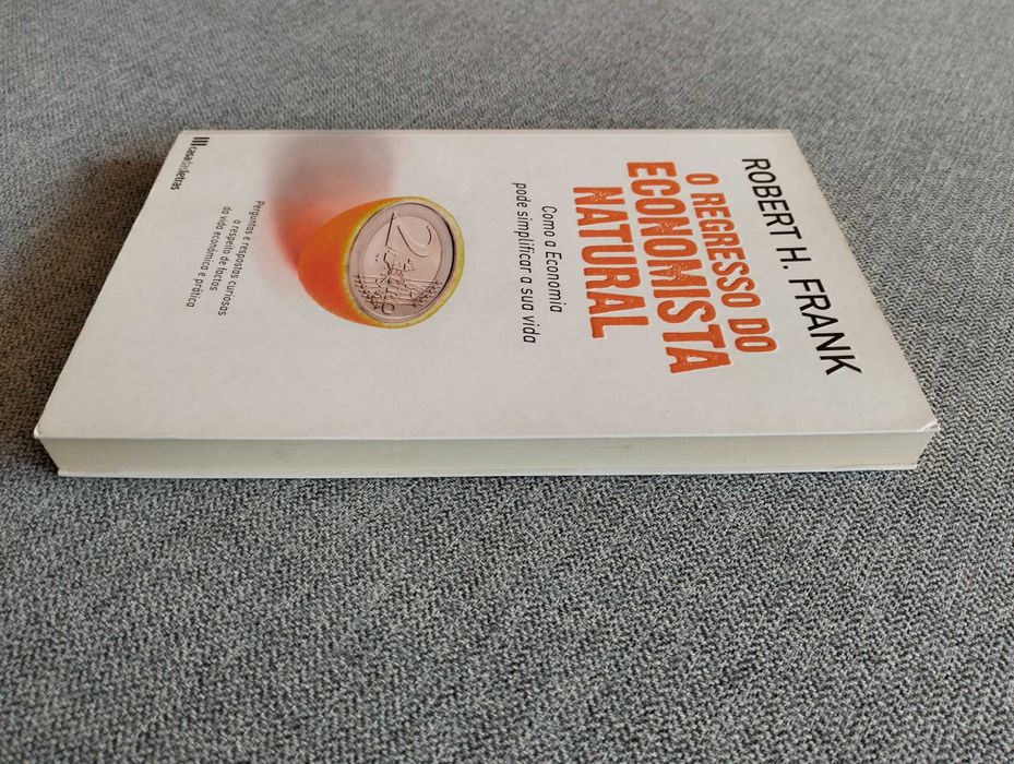 Livro "O regresso do economista natural" de Robert H. Frank