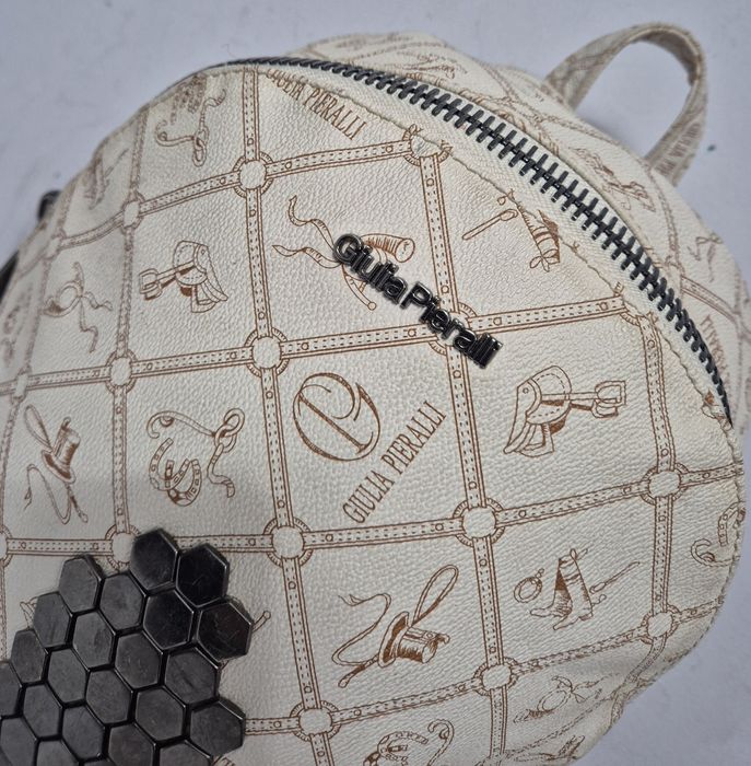 GIULIA PIERALLI plecak damski logowany