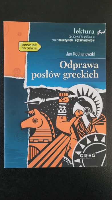 Książka Odprawa posłów greckich, używana
