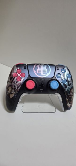 Comando Dualsense customizado DBZ com joysticks TMR antidrift