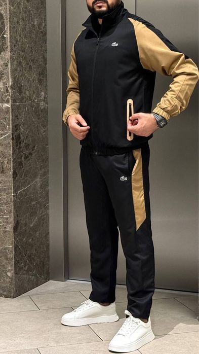 Armani emporio костюм спортивный с золотом оригинал черный штаны кофта