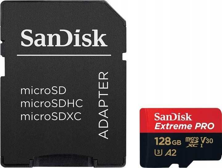 Karta pamięci SanDisk Extreme Pro microSDXC 128 170/90