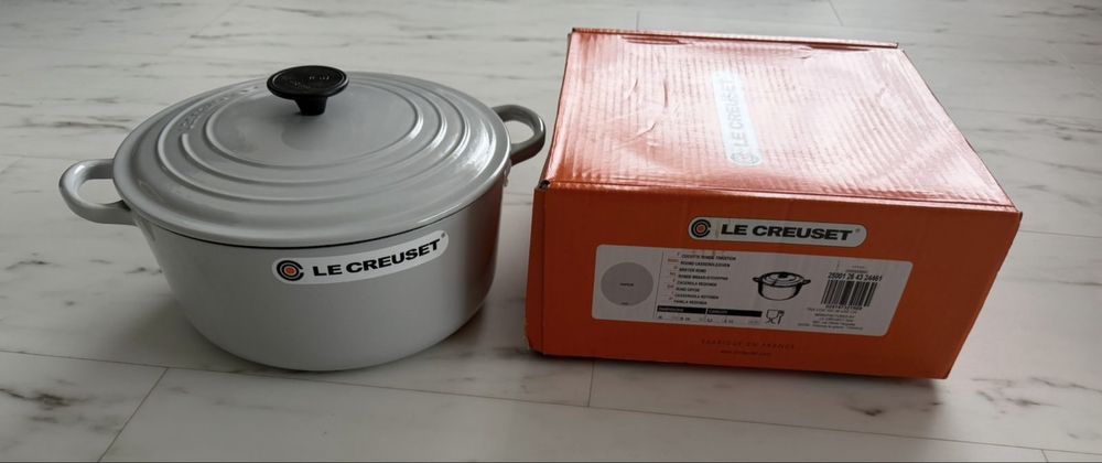 Каструля Le Creuset чавунний кокот та сковорідка, підставка Франція Staub