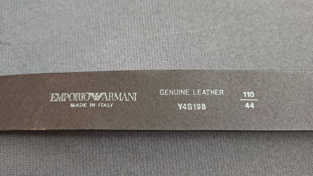 Emporio Armani, pasek męski.