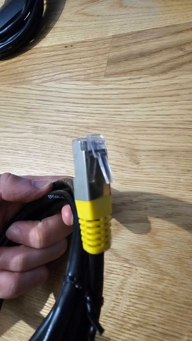 Cabo de Rede 7m CAT.5E Preto