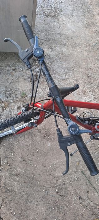 Bicicleta Montanha Esmaltina Vermelha