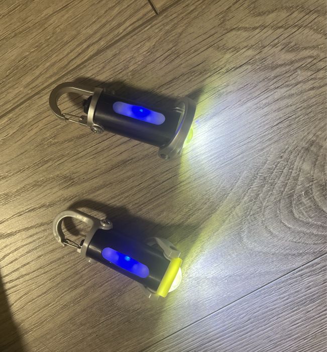 Міні ліхтарик брелок