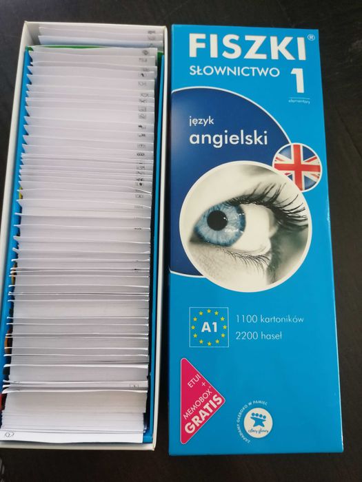 Fiszki słownictwo język angielski A1