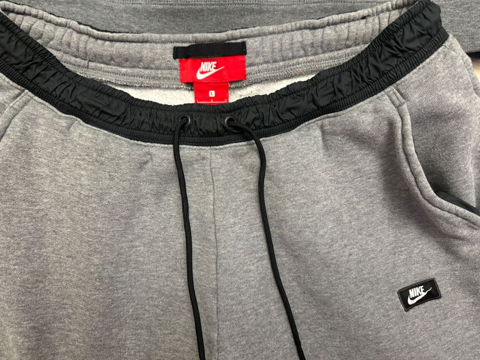 Nike swoosh sportowy dres komplet joggery + bluza, bawełna L uniseks