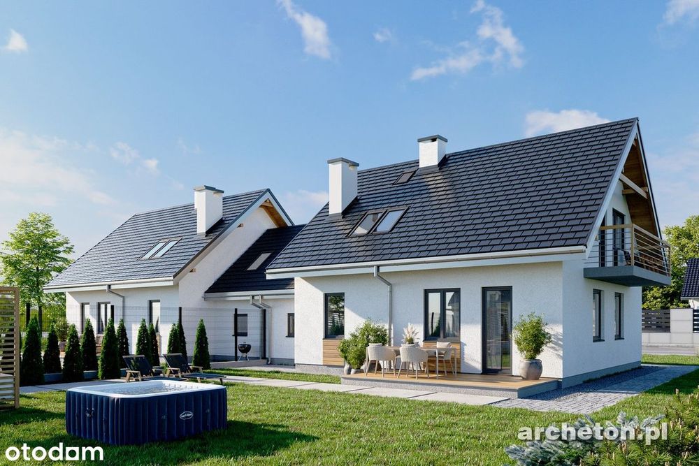 Dom dwulokalowy, 122 m², Działka 10 arów, Zemborzyce, Lublin