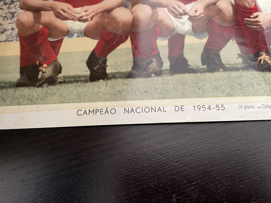 Vintage mini posters equipas futebol épocas decada 50