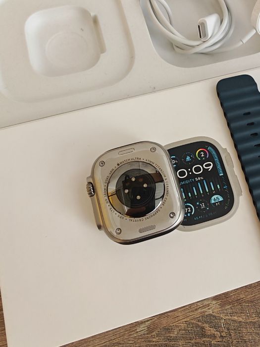 Apple Watch Ultra 2(2023) 49MM Cell Titanium Natural C/Garantia Aceito Retomas