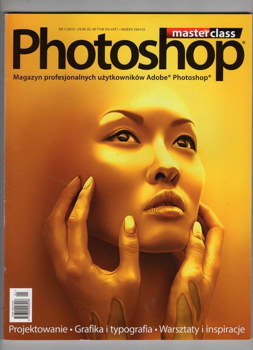 Photoshop Master Class 1/2013 Projektowanie, Grafika i typografia