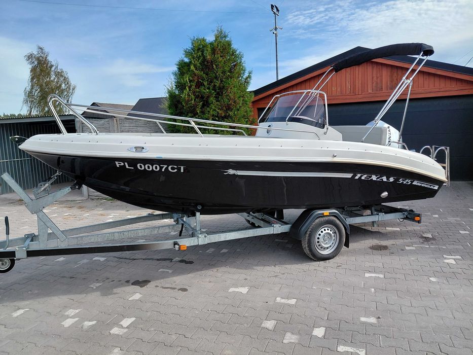 Łódź motorowa DAREKCO TEXAS 545 Z silnikiem HONDA BF100A V-TEC F-VAT