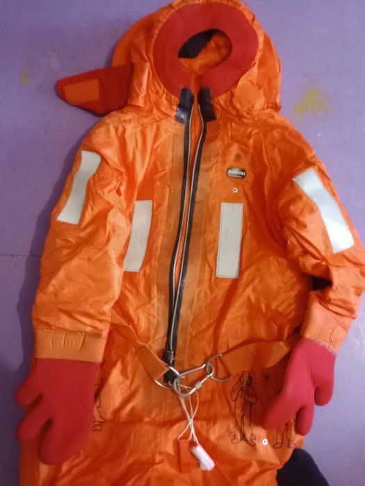 Морской XTBFK-I утепленный водонепроницаемый спасательный костюм